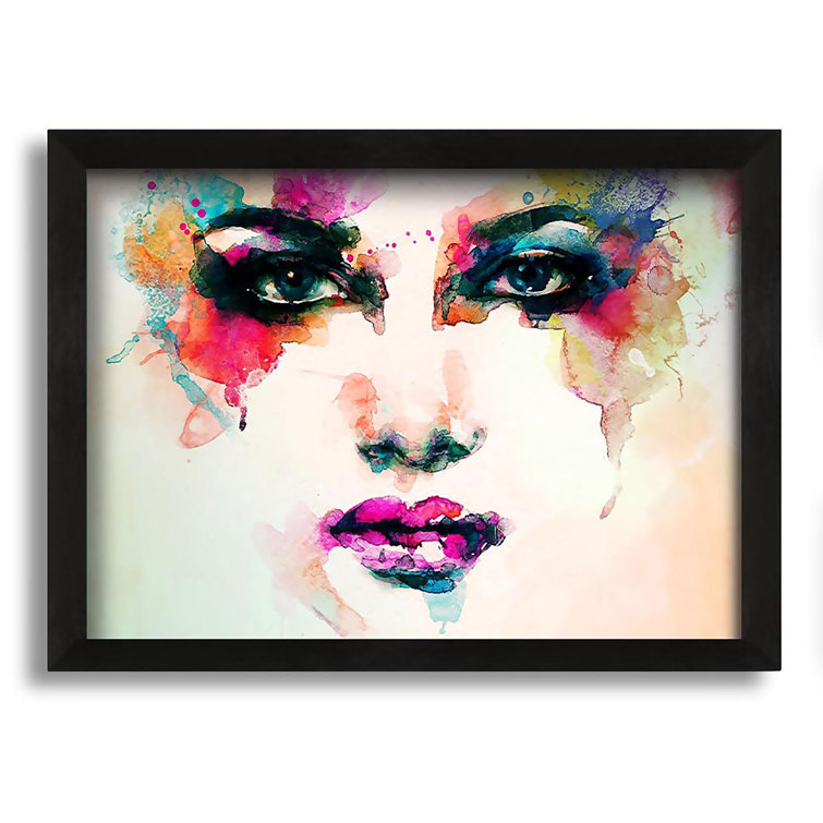 Fairmont Park Rainbow Face Single Picture Frame Painting on Canvas